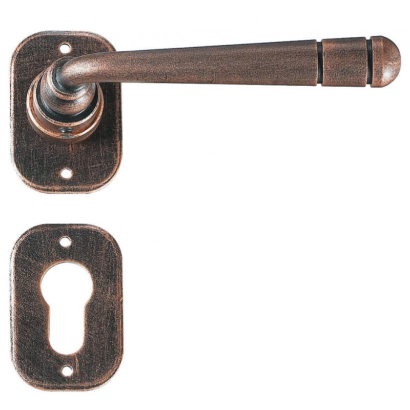 Berna Galbraith Maneta de puerta con Rosetta y la boquilla