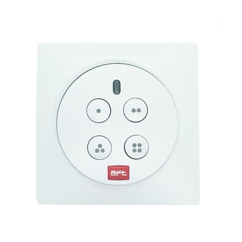 BFT MIME PAD 3V Transmisor de Pared 4 Canales 2614969