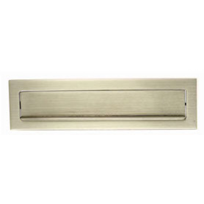 Liscia Stampata Formato buzón placa de latón PFS Pasini