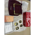 Tirador Busiri Antologhia en Latón Natural para Puerta Casa Elegante