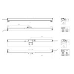 C50 Topp Actuador de Cadena Eléctrico con Fuerza 500N