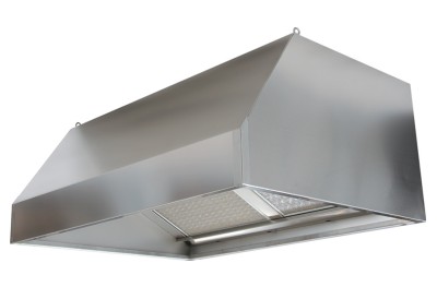 Campana Extractora de Pared en Acero Inox con Electroventilador