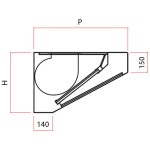 Campana Extractora de Pared Inox Pro Best Model Full Optional