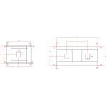 Campana Isla Cúbica en Acero Inox Sin Motor