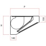 Campana Snack en Acero Inoxidable con Electroventilador