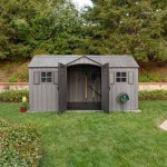 Caseta en PVC de Jardín Grande y Espaciosa Lifetime Utah