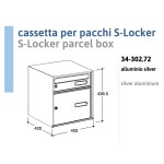 Caja para Paquetes Silmec S-Locker con Extracción Frontal