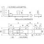 Heavy-sostenedor tornillo de cierre Sistema Combiarialdo