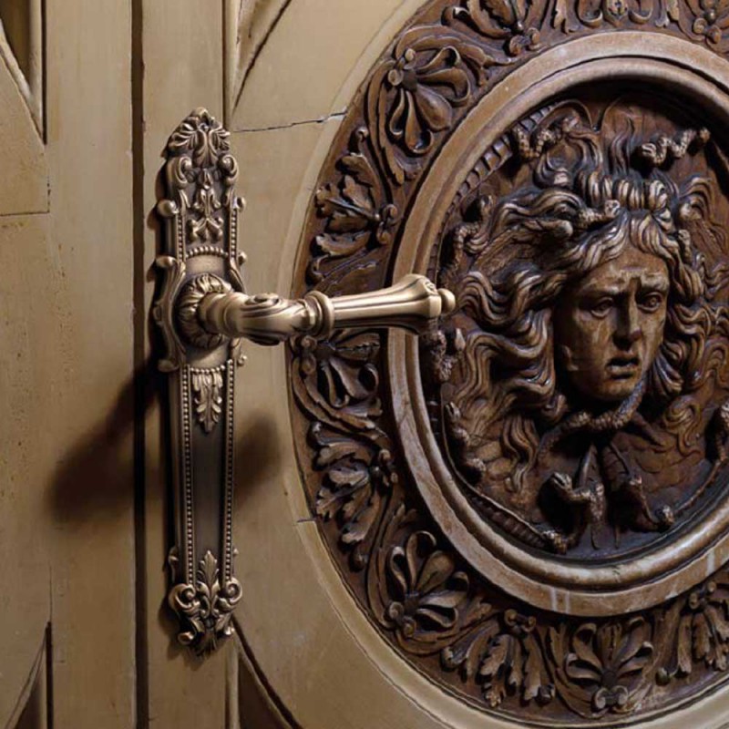 Arte Manija en la Placa para Puerta Linea Calì Vintage