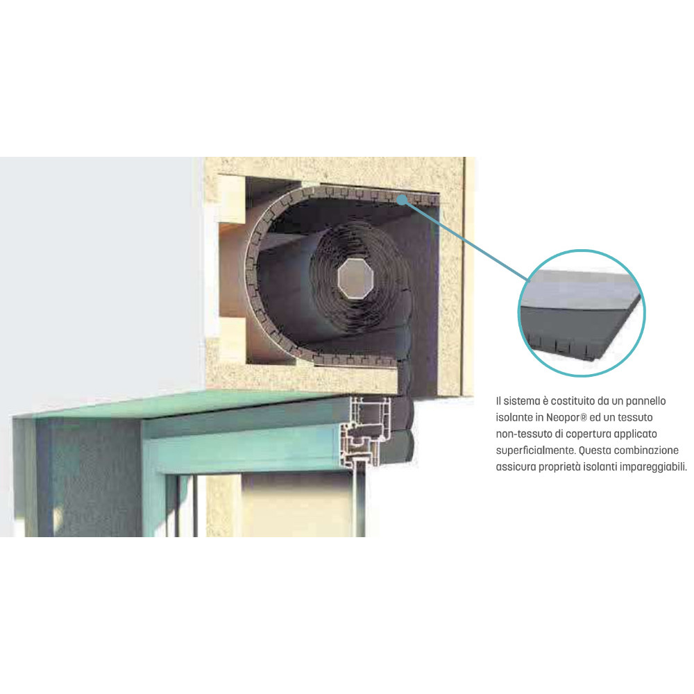 Aislamiento Cajones de Persianas Existentes Effezeta Paneles Aislantes