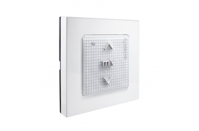 Control de pared inalámbrico con 1 canal de radio RTS Smoove Origin Somfy