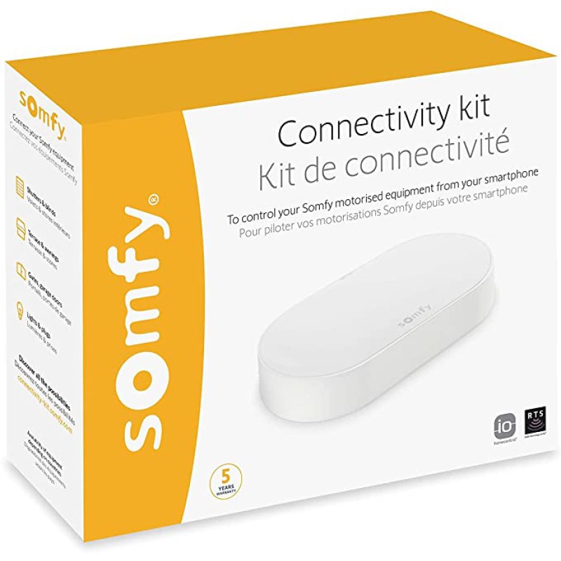 Connectivity Kit Somfy para Controlar Motores con Smartphone