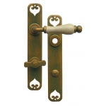 Copenhague Galbraith manija de puerta en la placa