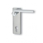 Par de manillas con placa Ghidini Descartes Q OCL-M4 / F1