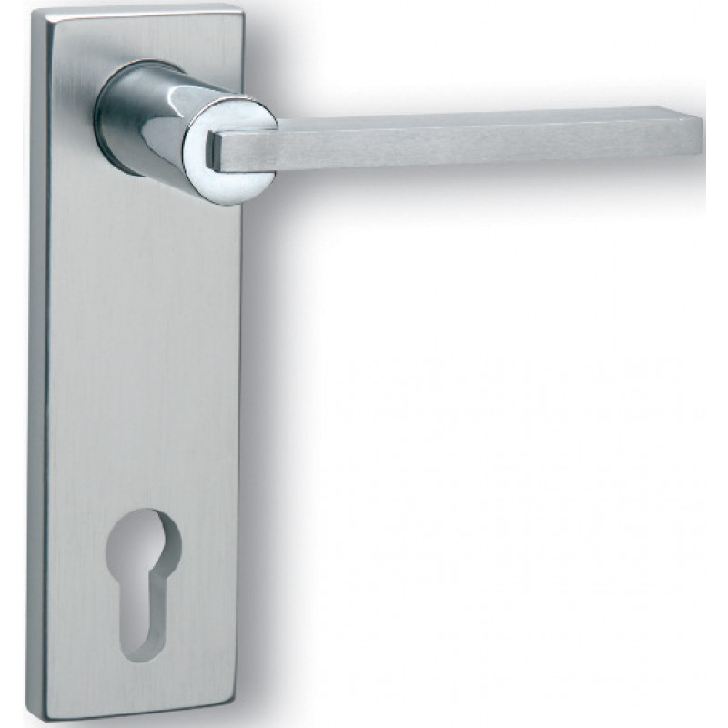 Par de manillas con placa Ghidini Descartes Q OCL-M4 / F1