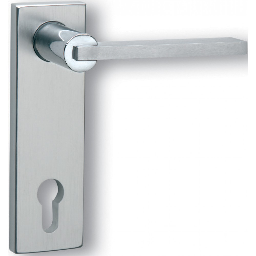 Par de manillas con placa Ghidini Galileo Q OCL-M4 / F1