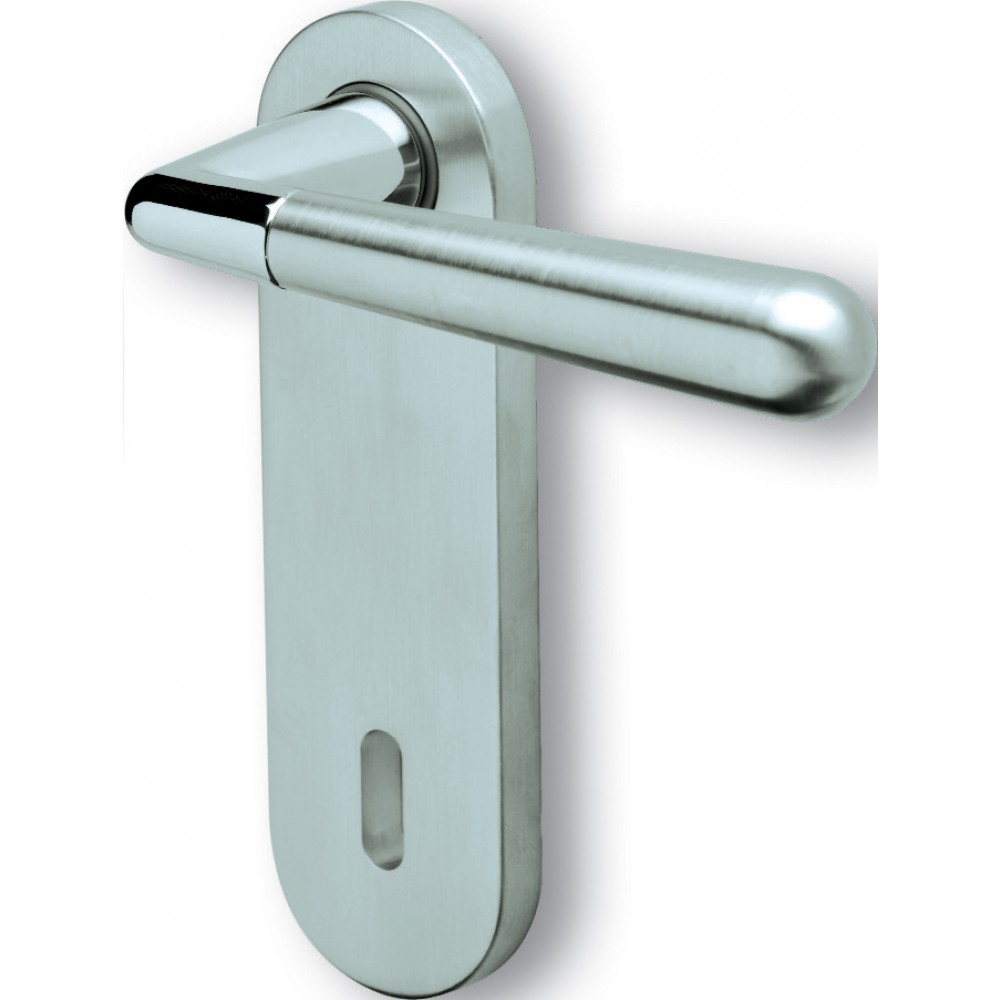 Par de manillas con placa Ghidini Ginebra