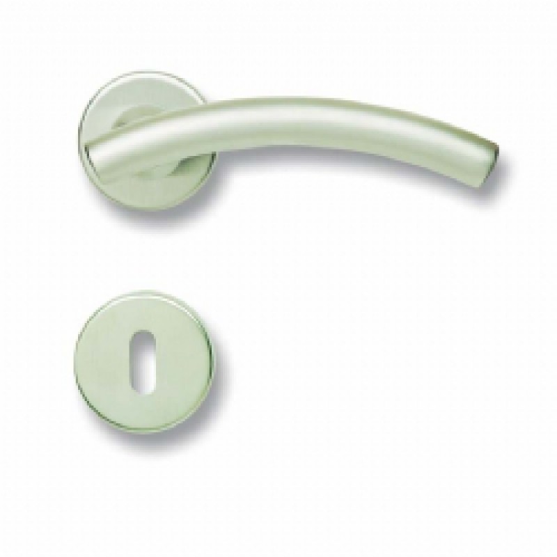 Par de manijas Ghidini Modelo Arco OCS M18 Rosette y respiraderos