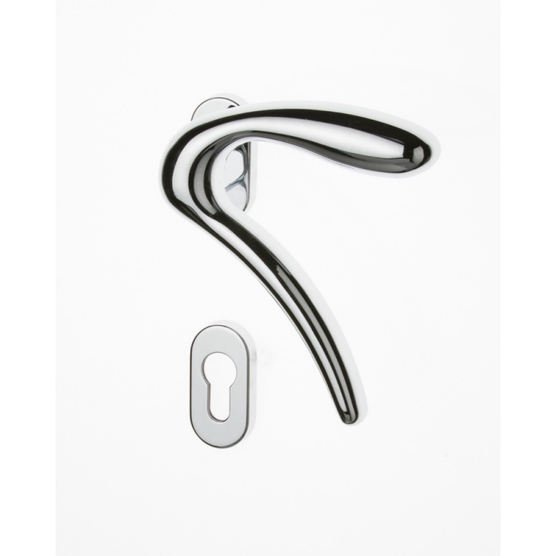 Par de manijas Ghidini Modelo Leonardo ACL Rosette y ventila Cilindro