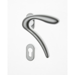 Par de manijas Ghidini Modelo Leonardo ACP Rosette y ventila Cilindro