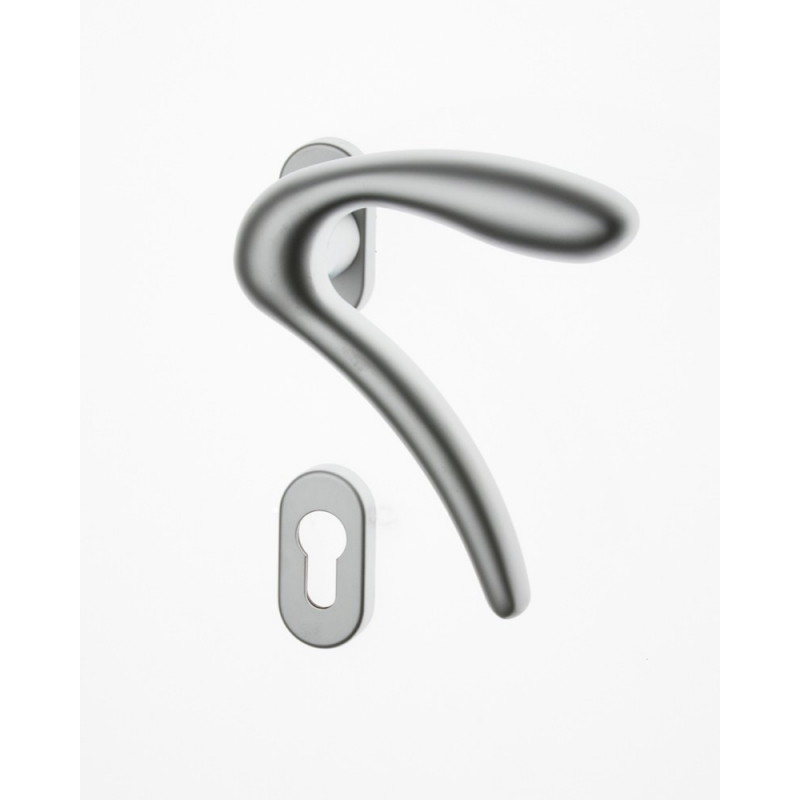 Par de manijas Ghidini Modelo Leonardo ACP Rosette y ventila Cilindro