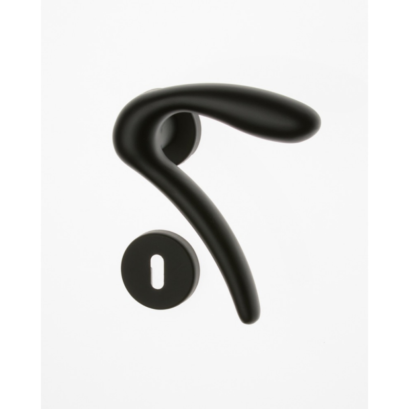 Par de manijas Ghidini Modelo Leonardo ANO Rosette y ventila Cilindro