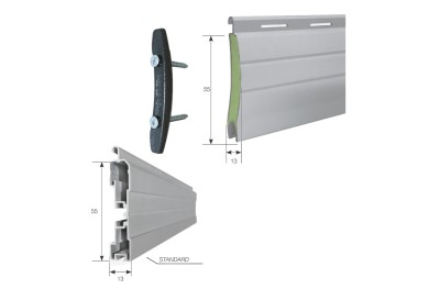 Croci Persiana Enrollable Aluminio Alta Densidad SAR-132 Grifo Seguridad