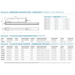 Drive Evo 0 Mingardi Actuador de Cremallera con Soportes