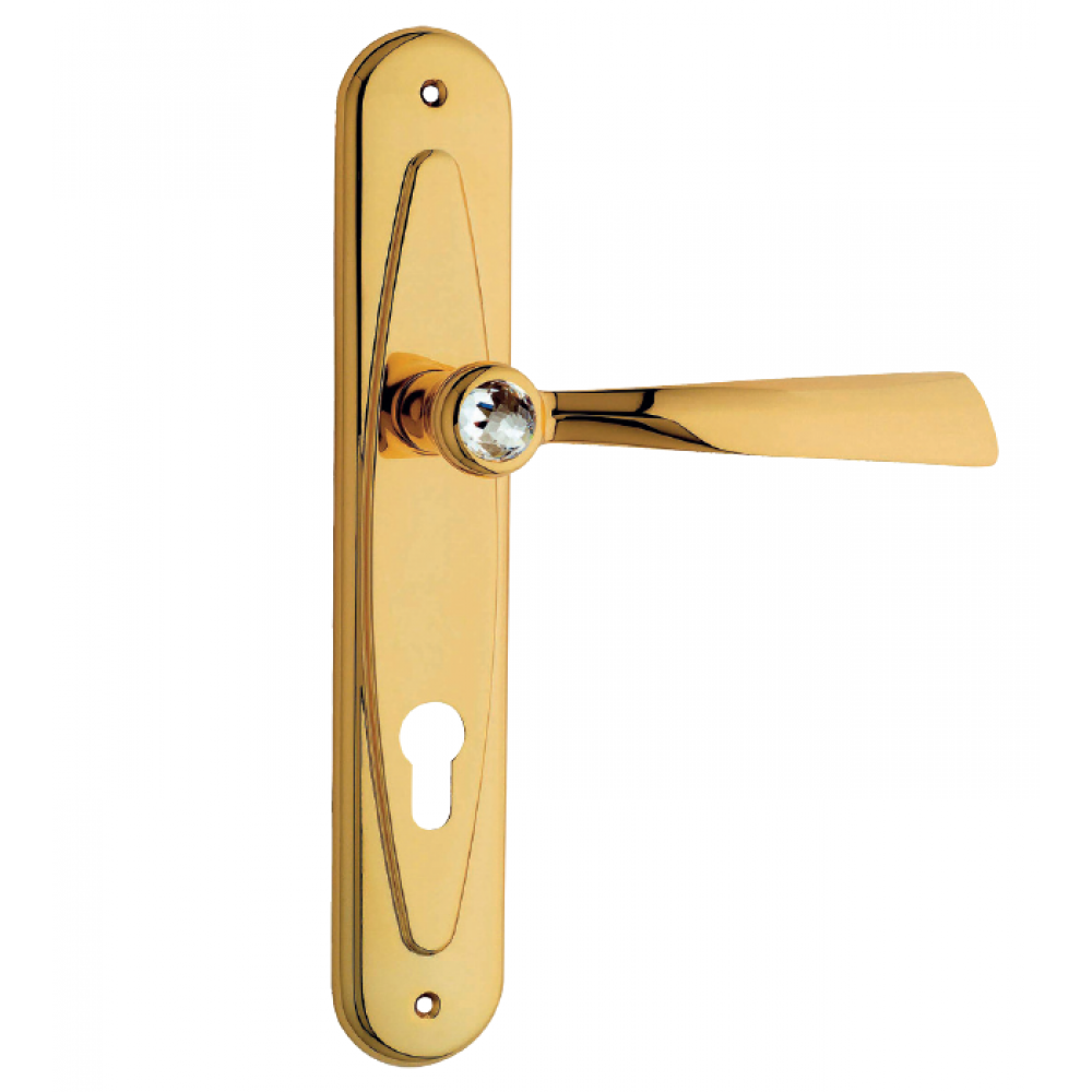 Elika Crystal Manija en la Placa para Puerta Linea Calì Crystal