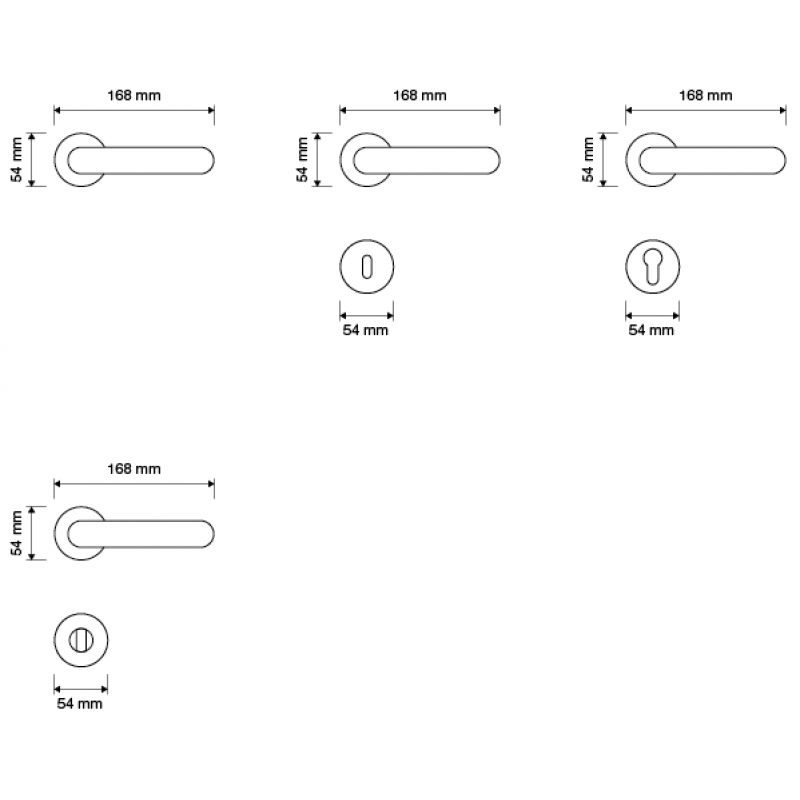 Elika Crystal Oro Brillo Manija de Puerta en Rosette Linea Calì Crystal