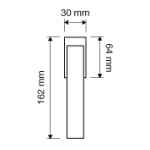 Elios Crystal Manija DK Dry Keep para Ventana Linea Calì Crystal