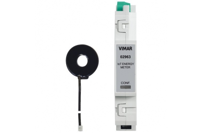 Medidor de energía conectado a IoT monofásico Dispositivo conectado Vimar
