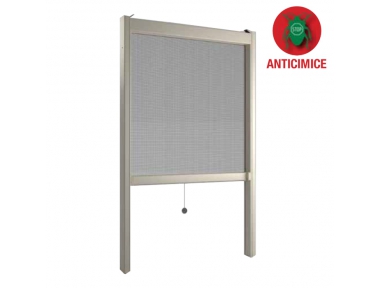 Mosquitera Bettio Rosy Click-Clak con el oído Guía Vertical Primavera