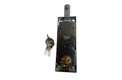 FASEM 109 - Cerradura para Puerta Basculante - Distancia Llave 73 mm - con Palanca Interna