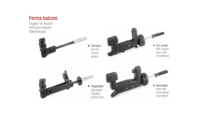 Bloque Persianas Adem Simple Regulable con Tope o Automático