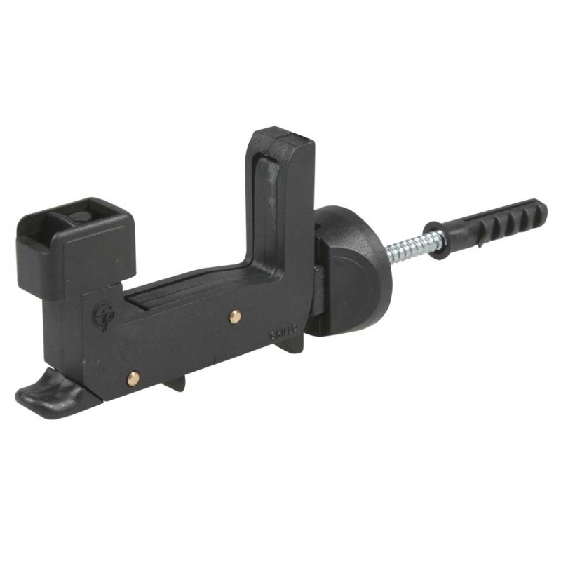 Deje de persianas automáticas en negro de plástico con tornillo y taco IBFM