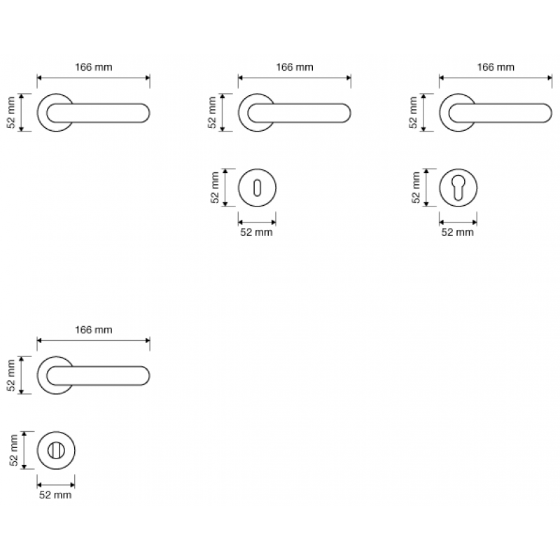 Fish Crystal Cromo Brillo Manija de Puerta en Rosette Linea Calì Crystal
