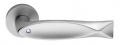 Fish Crystal Cromo Satinado Manija de Puerta en Rosette Linea Calì Crystal