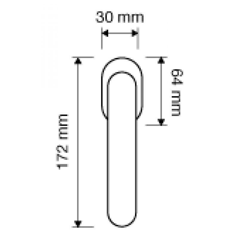 Fish Crystal Manija DK Dry Keep para Ventana Linea Calì Crystal