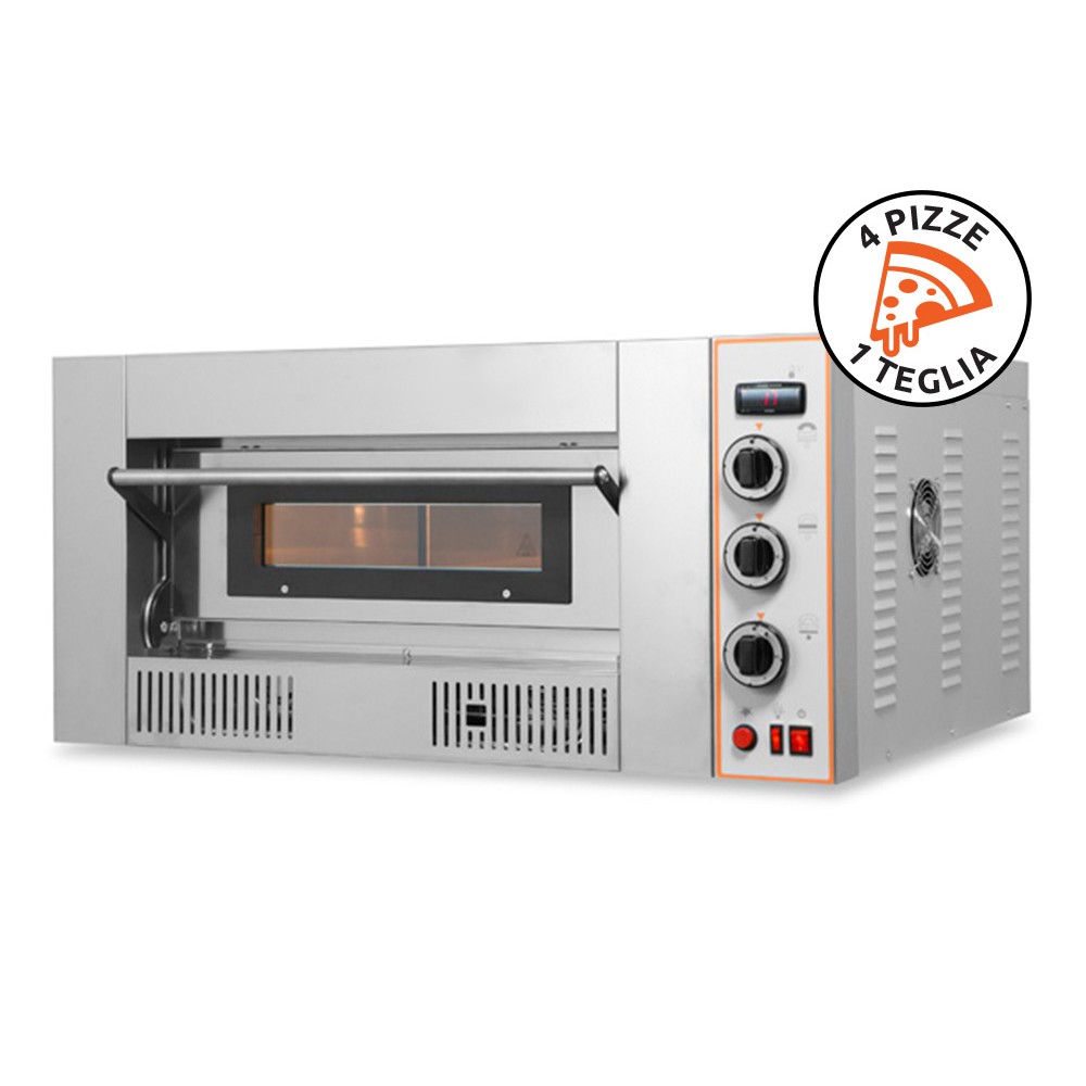 Horno a Gas para Pizzas RG4 Resto Italia para Pizzerías y Rotisserie