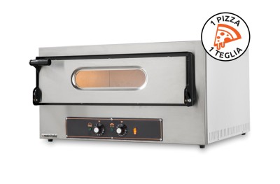 Horno Eléctrico Pizza Kube 1 Monofásico Resto Italia Made in Italy