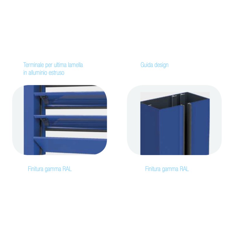 Protector Solar de Aluminio de Cadena SHADOW Pasini