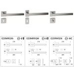 Tirador de Puerta Genève 200 Reguitti Inox en Acero AISI 316L