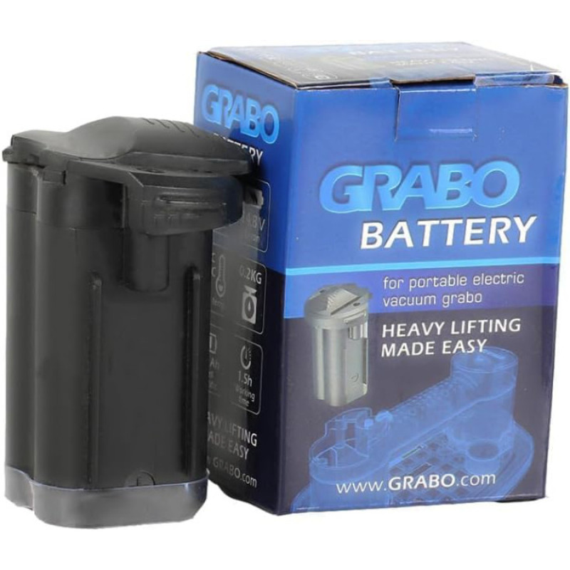 GRABO PRO-LIFTER 20 Ventosa Eléctrica de Vacío con Pantalla y Batería