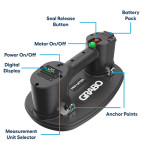 GRABO PRO-LIFTER 20 Ventosa Eléctrica de Vacío con Pantalla y Batería