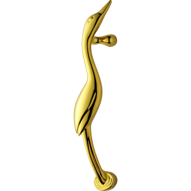 Mango Dolphin latón forjado Elementos PFS Pasini