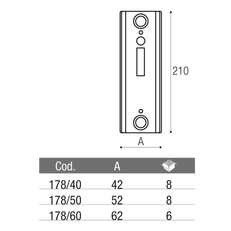 Cerradero de Bloqueo de Gancho para Puerta Corrediza