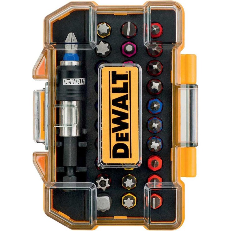 Insertos DeWalt DT7969-QZ Juego Tornillos 32 piezas y Adaptador