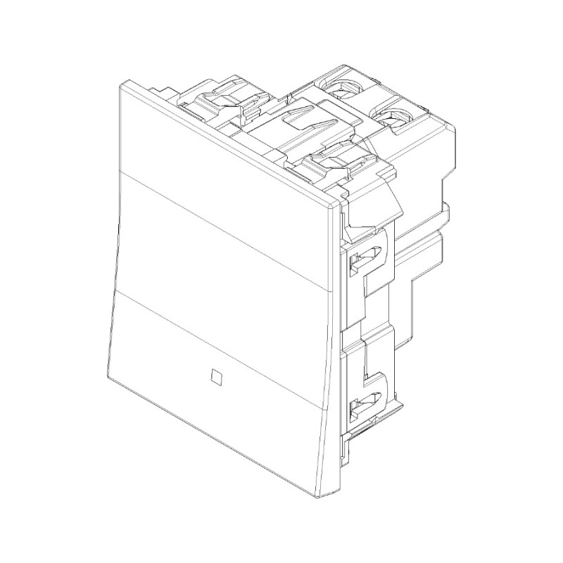 Interruptor VIMAR LINEA 30000.2B/C/G Alineado e Iluminable