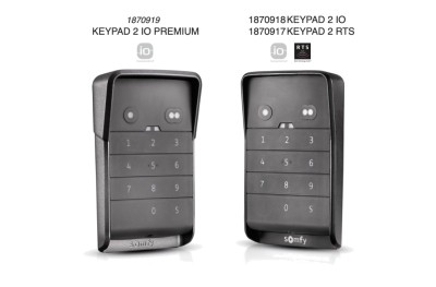 Somfy Keypad 2 Teclado para Motores Radio IO y RTS